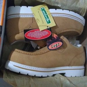 LUGZ  STRUTT BOOTS WITH BUCKLE STRAP  MENS SZ 12